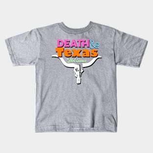 Death & Texas hot sauce Kids T-Shirt